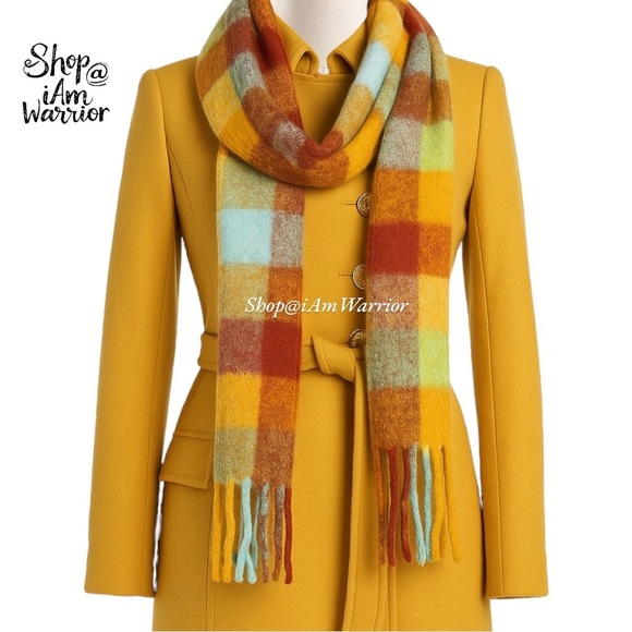 J.Crew goldenrod double breasted double cloth wool belted coat *shop@iamwarrior - Picture 6 of 15